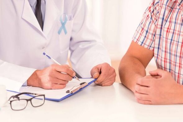 Discussion avec un urologue sur les problèmes de puissance. 